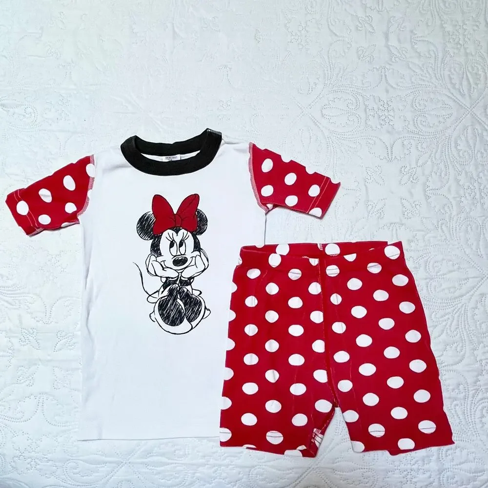 Hanna Andersson Disney Minnie Mouse PJ Set Size 6/7